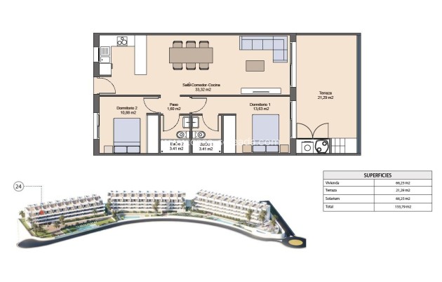 New Build - Apartment / flat - Finestrat - Balcón De Finestrat