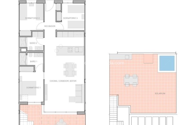 Nieuwbouw Woningen - Appartement / flat - Guardamar del Segura - El Raso