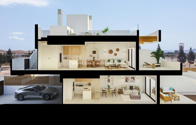 Nieuwbouw Woningen - Appartement / flat - Los Alcázares - Torre del Rame