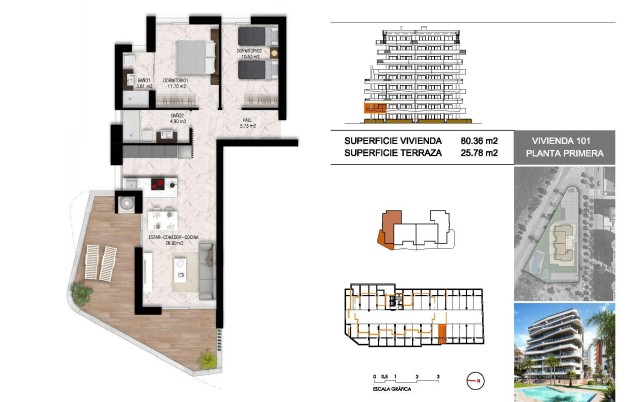 Nieuwbouw Woningen - Appartement / flat - Guardamar del Segura - Puerto