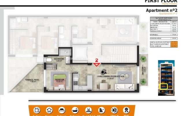 New Build - Apartment / flat - Torrevieja - Playa del Acequión