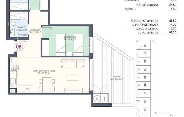 Nieuwbouw Woningen - Appartement / flat - Benijofar - Pueblo