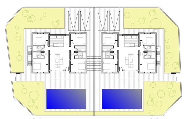 Nieuwbouw Woningen - Villa - Torre Pacheco - Roldán