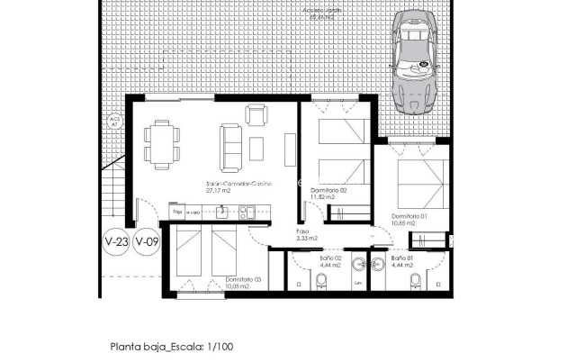 New Build - Bungalow - Pilar de la Horadada - pueblo