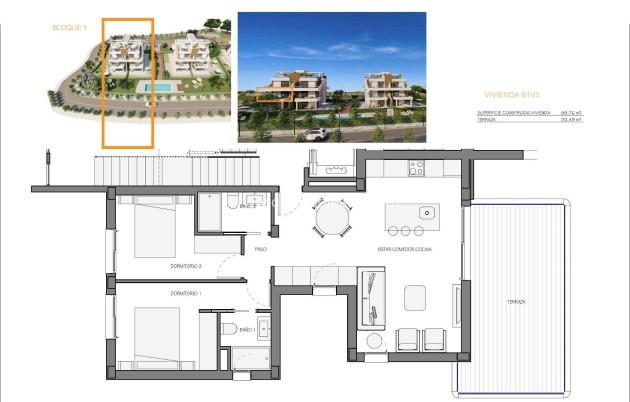 Neue Gebäude - Wohnung - Fuente Alamo - Hacienda del Alamo