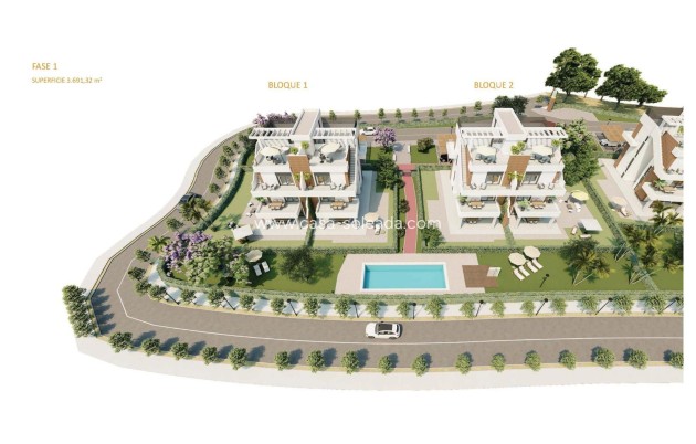Neue Gebäude - Wohnung - Fuente Alamo - Hacienda del Alamo