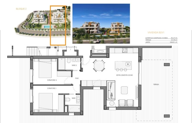 Neue Gebäude - Wohnung - Fuente Alamo - Hacienda del Alamo