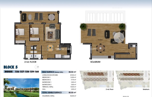 Neue Gebäude - Wohnung - Los Alcázares - La Serena Golf