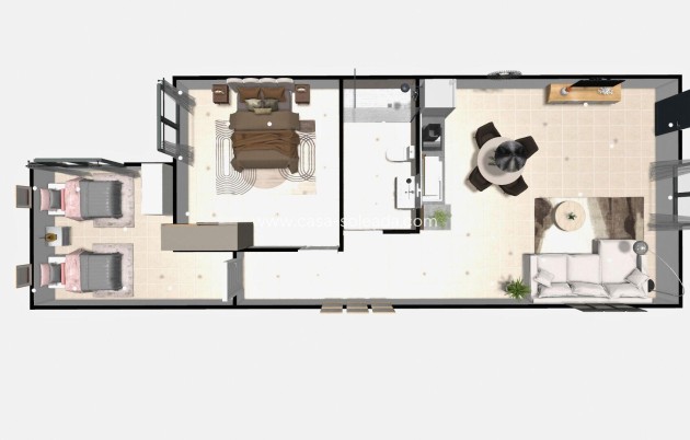 Neue Gebäude - Bungalow - Hondón de las Nieves - La Canalosa