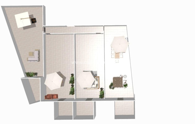 Nieuwbouw Woningen - Bungalow - Hondón de las Nieves - La Canalosa
