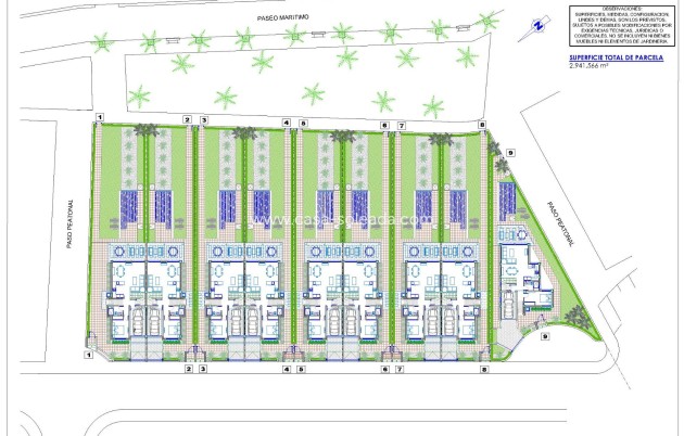 Nieuwbouw Woningen - Villa - Los Alcázares - Nueva Ribera