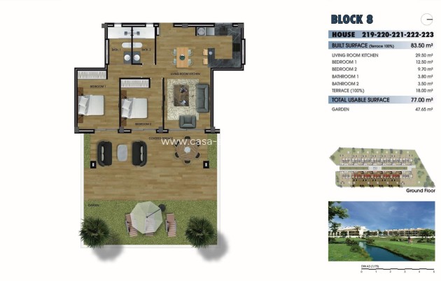 Neue Gebäude - Wohnung - Los Alcázares - La Serena Golf