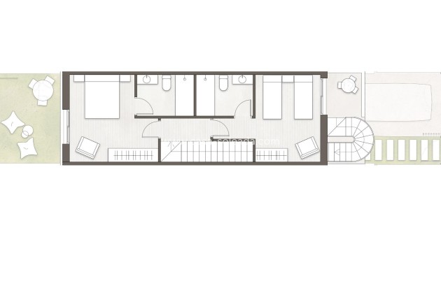 Nieuwbouw Woningen - Herenhuis - Pilar de la Horadada - pueblo