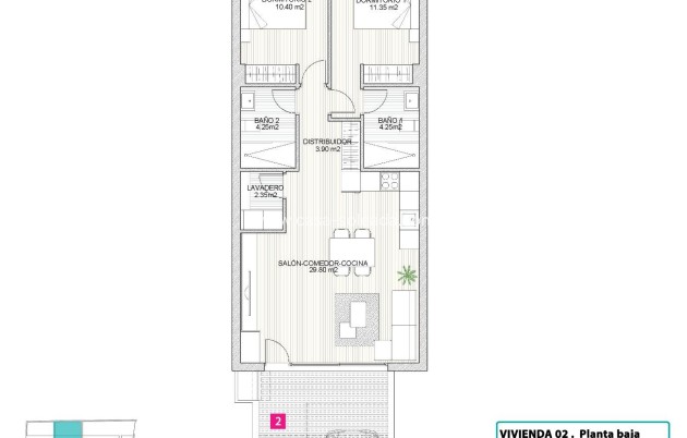 New Build - Bungalow - San Pedro del Pinatar - Lo pagan