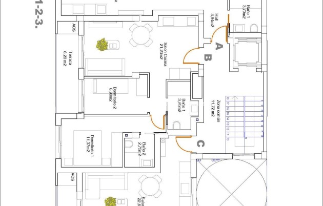 New Build - Apartment / flat - Guardamar del Segura - Pueblo