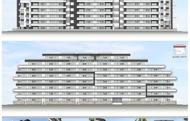 New Build - Apartment / flat - San Miguel de Salinas - Pueblo