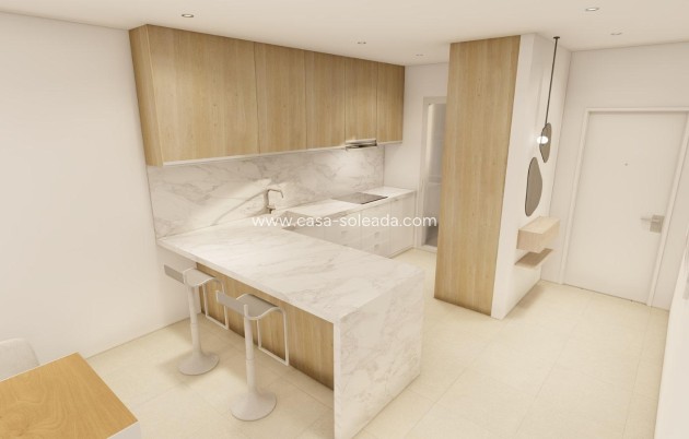 Nieuwbouw Woningen - Appartement / flat - Pilar de la Horadada - Playa de las Higuericas