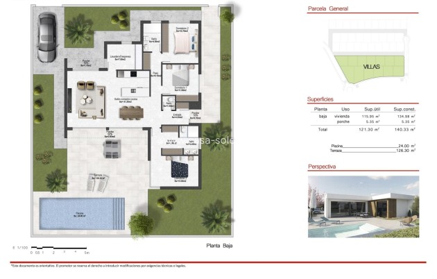 Neue Gebäude - Villa - Banos y Mendigo - Altaona Golf