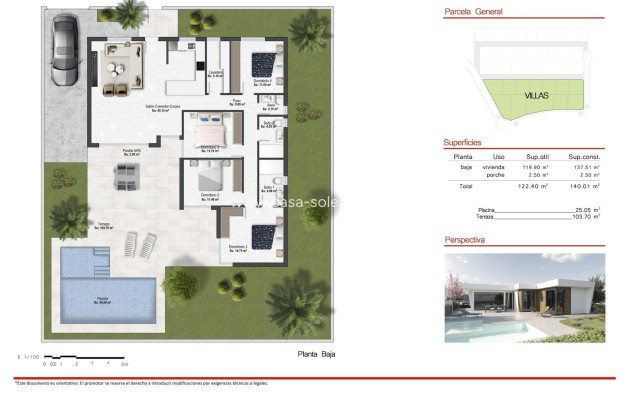 Neue Gebäude - Villa - Banos y Mendigo - Altaona Golf