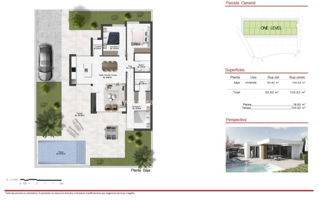 Neue Gebäude - Villa - Banos y Mendigo - Altaona Golf