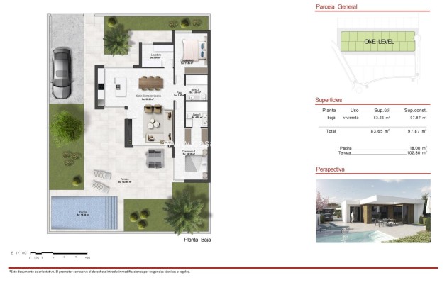 Neue Gebäude - Villa - Banos y Mendigo - Altaona Golf