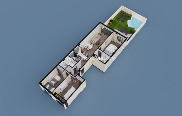 New Build - Apartment / flat - Pilar de la Horadada - pueblo