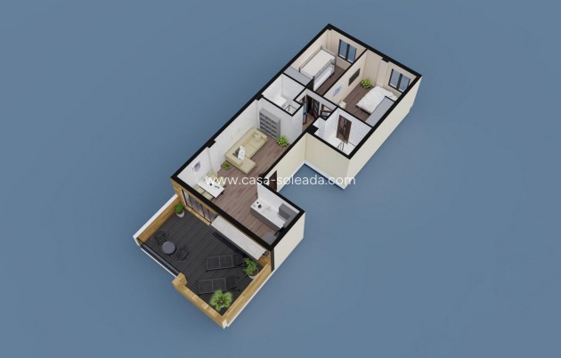 Nieuwbouw Woningen - Appartement / flat - Pilar de la Horadada - pueblo
