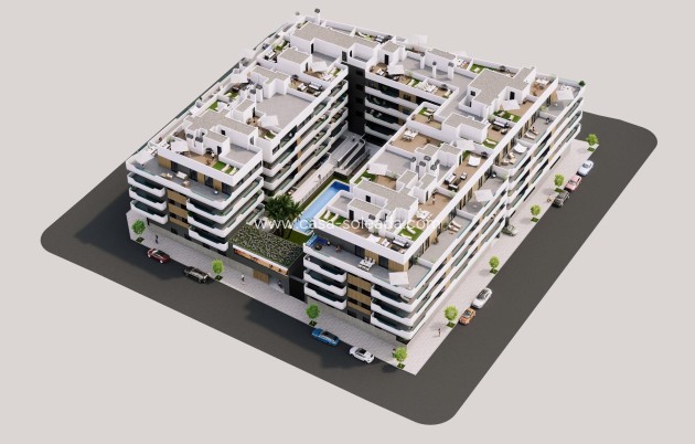 Nieuwbouw Woningen - Appartement / flat - Santa Pola - Estacion de autobuses