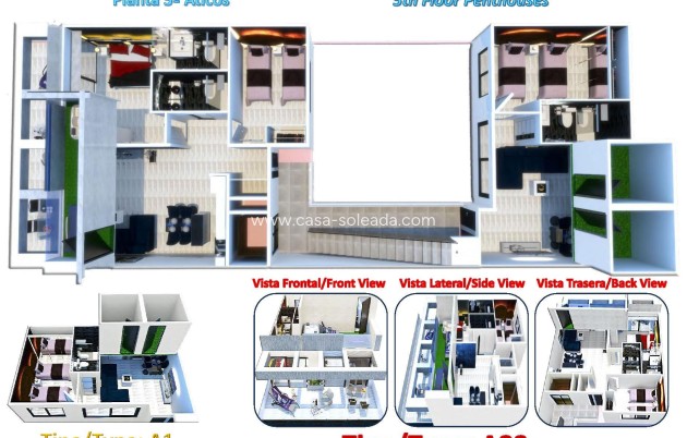 Neue Gebäude - Wohnung - Torrevieja - Center