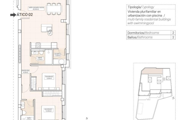 New Build - Apartment / flat - Hondón de las Nieves - Pueblo