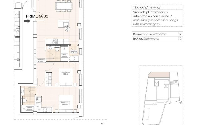 Neue Gebäude - Wohnung - Hondón de las Nieves - Pueblo