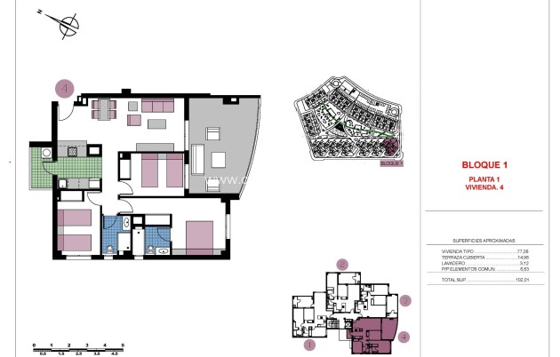 Neue Gebäude - Wohnung - Pilar de la Horadada - Mil Palmeras