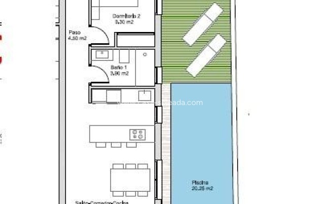 Obra nueva - Bungalow - Santiago de la Ribera
