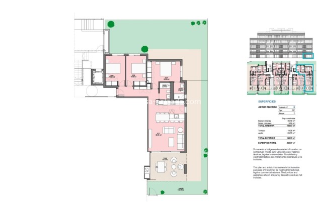 Nieuwbouw Woningen - Appartement / flat - Torre Pacheco - Santa Rosalia Lake and Life Resort