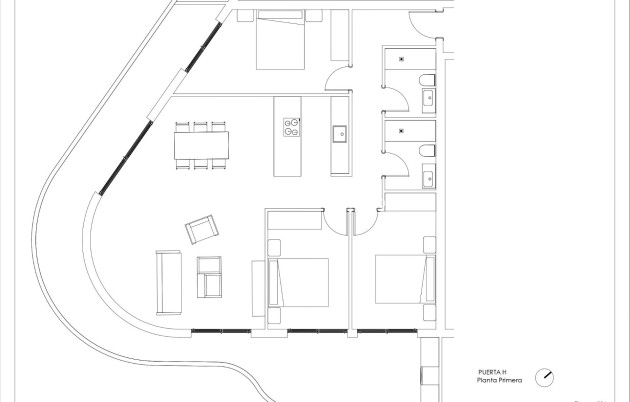 Neue Gebäude - Wohnung - Calpe - Arenal Bol