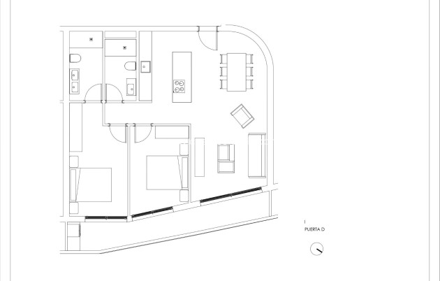 Neue Gebäude - Wohnung - Calpe - Arenal Bol