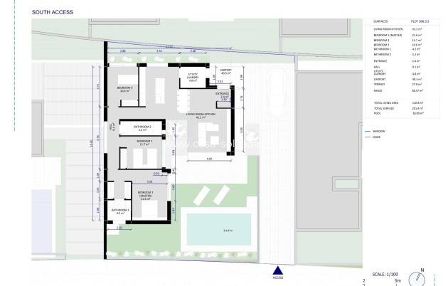 Neue Gebäude - Villa - Banos y Mendigo - Altaona Golf