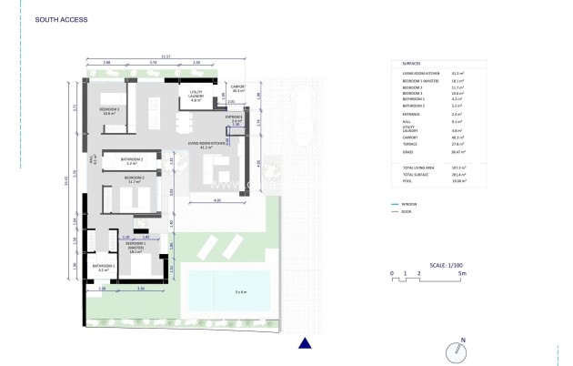 Neue Gebäude - Villa - Banos y Mendigo - Altaona Golf