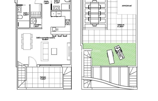 Nieuwbouw Woningen - Bungalow - Pilar de la Horadada - Parque Ramon eugenio Escudero