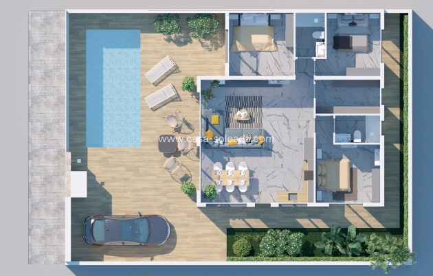 Neue Gebäude - Villa - Ciudad Quesada - Golf La Marquesa (Ciudad Quesada)