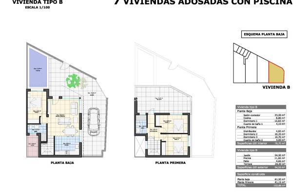 Nieuwbouw Woningen - Herenhuis - Pilar de la Horadada - pueblo