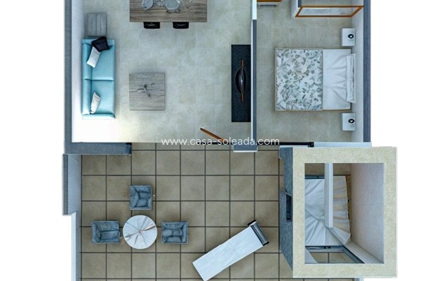 Nieuwbouw Woningen - Herenhuis - Fuente Alamo - La Pinilla