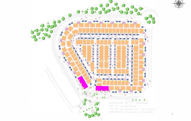 New Build - Bungalow - Fuente Alamo - La Pinilla