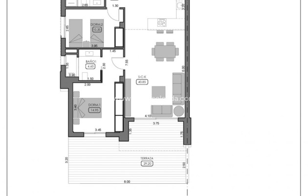 Nouvelle construction - Villa - Algorfa - La Finca Golf Resort