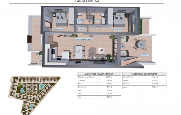 Neue Gebäude - Bungalow - Torrevieja - Los Balcones