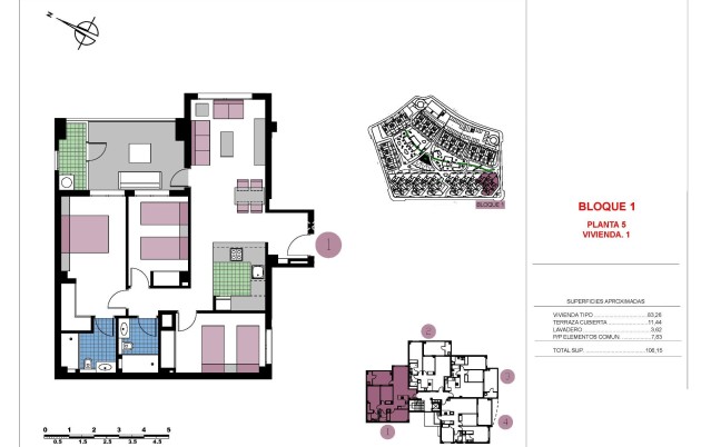 Neue Gebäude - Wohnung - Pilar de la Horadada - Mil Palmeras