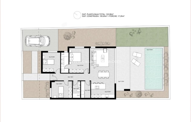 Neue Gebäude - Villa - Molina de Segura - Urb. La Quinta