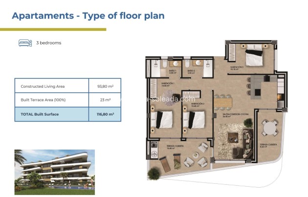 Neue Gebäude - Wohnung - Orihuela Costa - La Ciñuelica