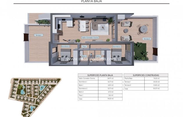 Neue Gebäude - Bungalow - Torrevieja - Los Balcones