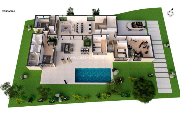 Neue Gebäude - Villa - Banos y Mendigo - Altaona Golf